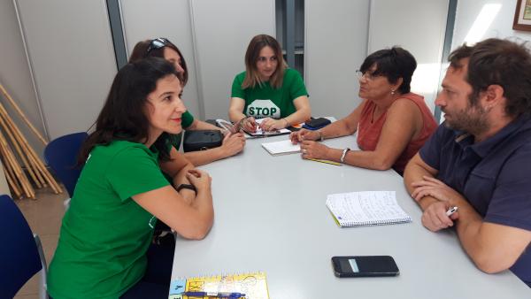 María Jesús Garrido mantiene una reunión con la PAH María Jesús Garrido mantiene una reunión con la PAH