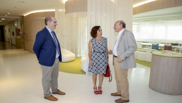 La consejera de Empleo y Políticas Sociales, Ana Belén Álvarez, visita el Centro Internacional Santander Emprendimiento CISE La consejera de Empleo y Políticas Sociales, Ana Belén Álvarez, visita el Centro Internacional Santander Emprendimiento CISE