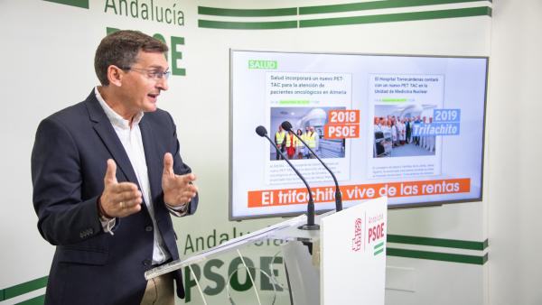 El secretario general del PSOE de Almería, José Luis Sánchez Teruel El secretario general del PSOE de Almería, José Luis Sánchez Teruel
