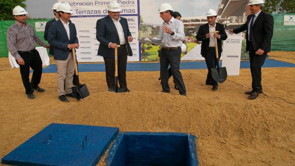 Inicio de la construcción de una promoción de viviendas del Grupo Ferrocarril en Camas Inicio de la construcción de una promoción de viviendas del Grupo Ferrocarril en Camas