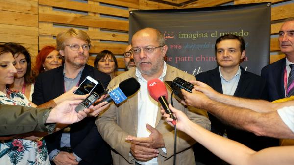 El vicepresidente de la Junta, Francisco Igea, durante el Hay Festival de Segovia. El vicepresidente de la Junta, Francisco Igea, durante el Hay Festival de Segovia.