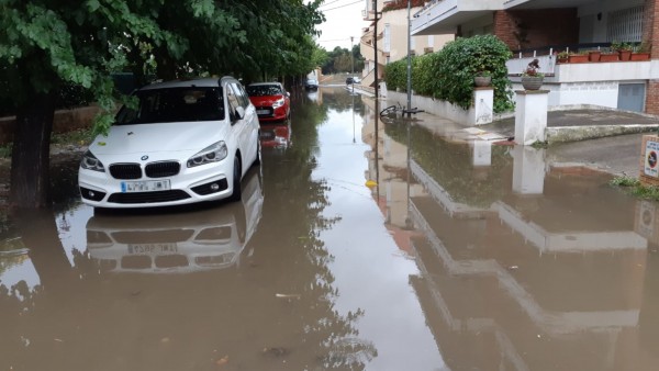 Inundación en Platja d'Aro Inundación en Platja d'Aro