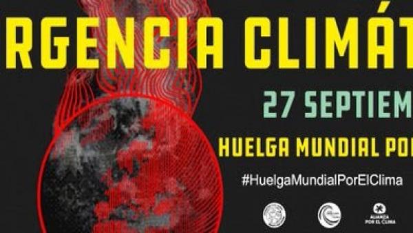 Cartel de la movilización mundial por el clima del 27 de septiembre Cartel de la movilización mundial por el clima del 27 de septiembre