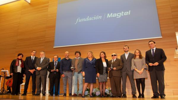 Autoridades y premiados en la primera edición de los Premios Magtel, en 2018. Autoridades y premiados en la primera edición de los Premios Magtel, en 2018.