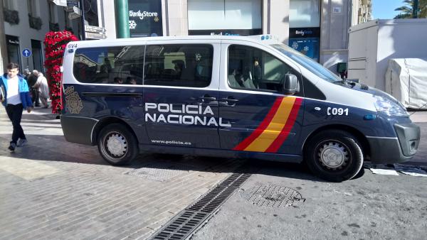 Imagen de recurso de un coche de Policía Nacional. Imagen de recurso de un coche de Policía Nacional.
