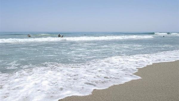 Una playa de Málaga Una playa de Málaga