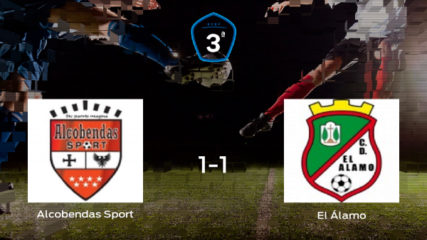Reparto de puntos entre el Alcobendas Sport y El Álamo (1-1) Reparto de puntos entre el Alcobendas Sport y El Álamo (1-1)