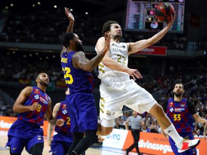 Sergio Llull, durante la final de la Supercopa Endesa contra el Barcelona