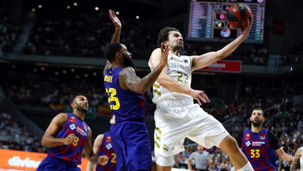 Sergio Llull, durante la final de la Supercopa Endesa contra el Barcelona Sergio Llull, durante la final de la Supercopa Endesa contra el Barcelona