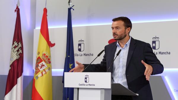 El consejero de Desarrollo Rural, José Luis Escudero, en rueda de prensa El consejero de Desarrollo Rural, José Luis Escudero, en rueda de prensa