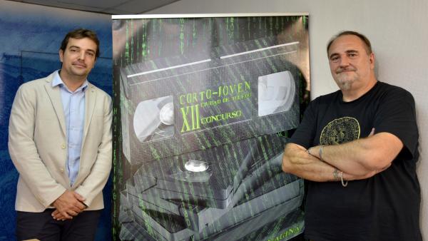 El edil de Juventud, Pablo García, en la presentación del Certamen de Cortos El edil de Juventud, Pablo García, en la presentación del Certamen de Cortos