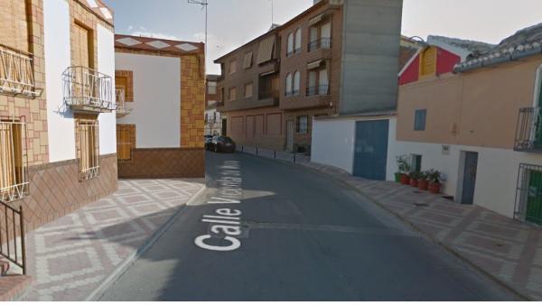 Calle Vicenta de Mora de Huerta de Vadecarábanos (Toledo). Calle Vicenta de Mora de Huerta de Vadecarábanos (Toledo).