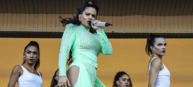 Rosalía en concierto