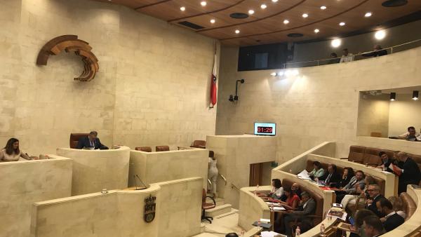 Pleno del Parlamento de Cantabria Pleno del Parlamento de Cantabria