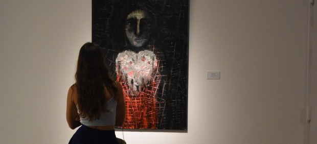 Exposición 'Se me ha olvidado que te he olvidado', organizada por la asociación de mujeres artistas Blanco, Negro y Magenta