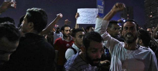 Protestas conmtra Al Sisi en Egipto