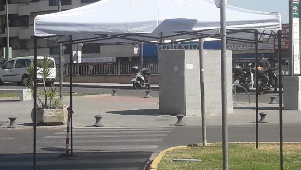 CCOO alerta de la instalación de 'una carpa de vigilancia' en 'plena carretera'