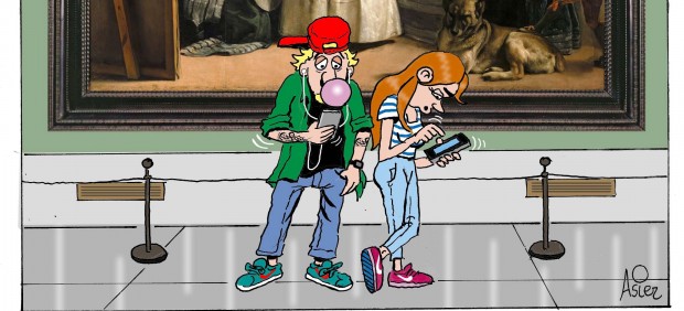 Cultura, viñeta de Asier