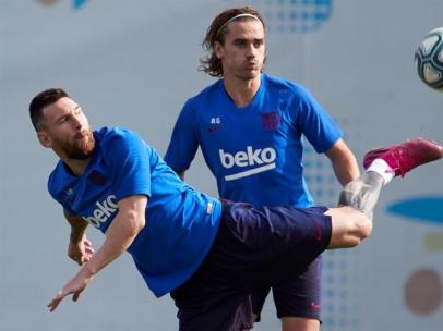 Messi y Griezmann