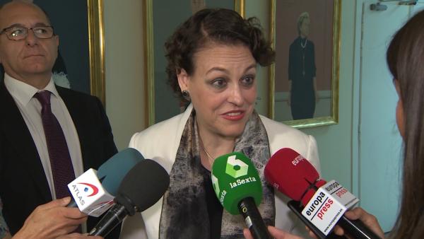 La ministra de Trabajo, Magdalena Valerio. La ministra de Trabajo, Magdalena Valerio.