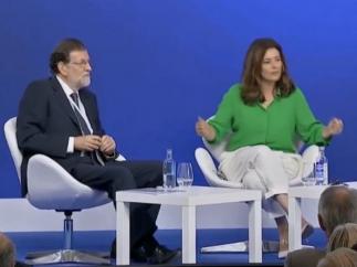 Mariano Rajoy y Felipe González participan en el Foro La Toja.