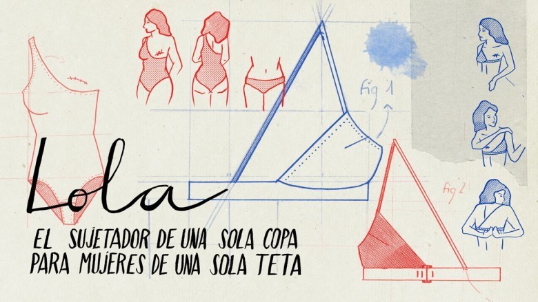 Lola: el sujetador de una sola copa para mujeres de una sola teta Lola: el sujetador de una sola copa para mujeres de una sola teta