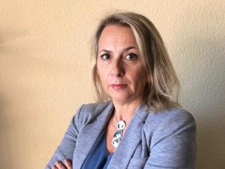 Lorena Abellán, vicepresidenta de la Asociación Mujeres Unidas contra el Maltrato.