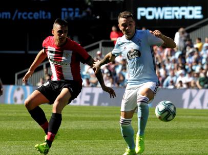 El Celta gana al Athletic en Balaídos con un gol de Iago Aspas