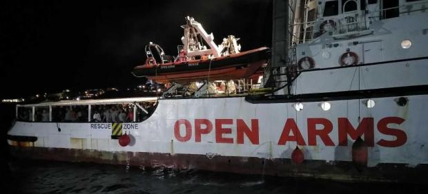 Barco de Open Arms