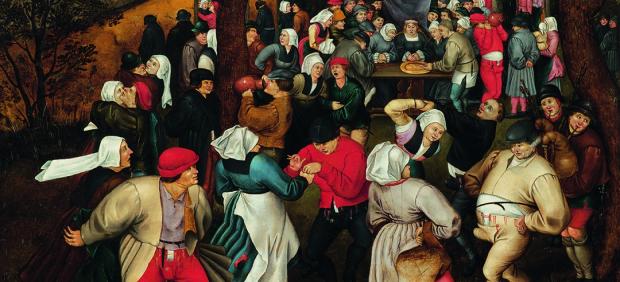 Baile nupcial al aire libre, Pieter Brueghel el joven (1610).