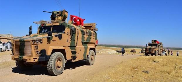 Tropas de Turquía y EE UU en Siria