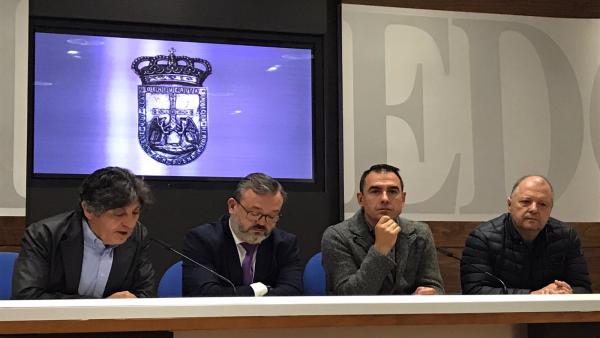 Felipe Díaz de Miranda, Alfredo García Quintana, David González Codón y Miguel Ángel de Dios. Felipe Díaz de Miranda, Alfredo García Quintana, David González Codón y Miguel Ángel de Dios.