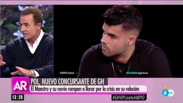Alessandro Lequio, en el programa de Ana Rosa Alessandro Lequio, en el programa de Ana Rosa