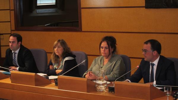 El diputado de Acción Social de Bizkaia, Sergio Murillo, comparece en Comisión en las Juntas Generales de Bizkaia El diputado de Acción Social de Bizkaia, Sergio Murillo, comparece en Comisión en las Juntas Generales de Bizkaia