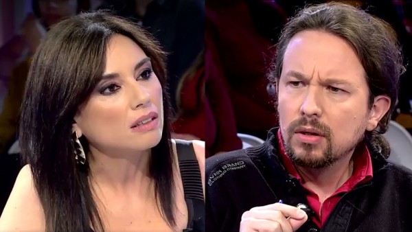 Marta Flich entrevistando a Pablo Iglesias en 'Todo es mentira' Marta Flich entrevistando a Pablo Iglesias en 'Todo es mentira'