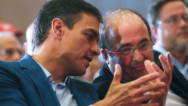 Acto de Pedro Sánchez en Barcelona Acto de Pedro Sánchez en Barcelona
