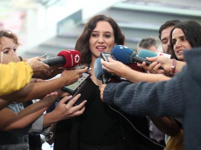 Imagen de recurso de la presidenta de la Comunidad de Madrid, Isabel Díaz Ayuso