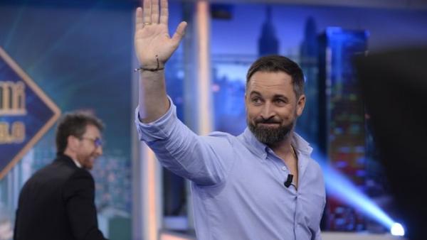 Santiago Abascal, en 'El hormiguero'. Santiago Abascal, en 'El hormiguero'.