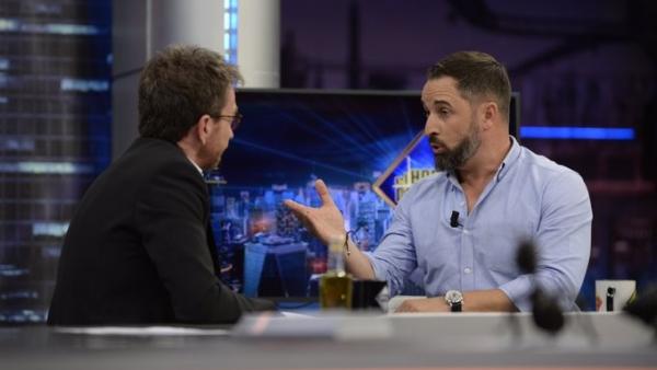 Santiago Abascal, en 'El hormiguero'. Santiago Abascal, en 'El hormiguero'.