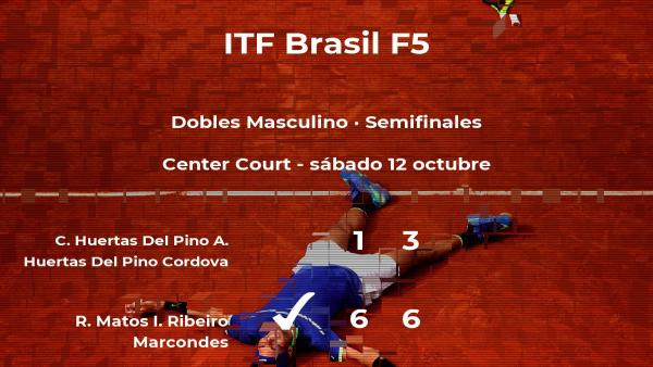 Matos y Ribeiro Marcondes consiguen la plaza de la final a costa de Huertas Del Pino y Huertas Del Pino Cordova Matos y Ribeiro Marcondes consiguen la plaza de la final a costa de Huertas Del Pino y Huertas Del Pino Cordova