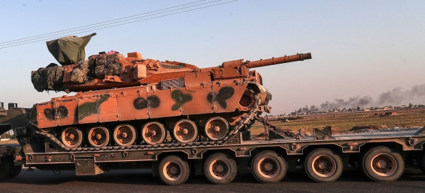 Tanques turcos al norte de Siria