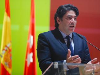 Imagen de recurso del consejero de Vivienda y Administración local de la Comunidad de Madrid, David Pérez.