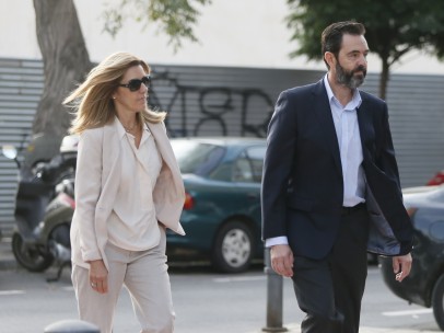 Miguel López, María del Carmen Martínez, viuda del expresidente Caja de Ahorros del Mediterráneo (CAM) Vicente Sala, juicio