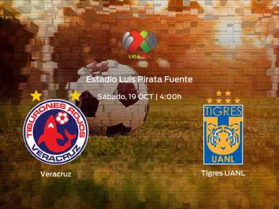 Previa del encuentro de la jornada 14: Veracruz contra Tigres UANL