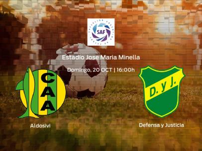 Previa del encuentro: el Aldosivi recibe en casa al Defensa y Justicia
