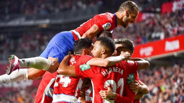 Un gol de Duarte mantiene lanzado al Granada