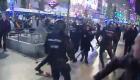 Cargas en Madrid a radicales independentistas