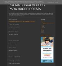 http://poemabuscaversosparahacerpoesia.blogspot.com.es/