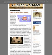 http://www.lienzodebabel.blogspot.com